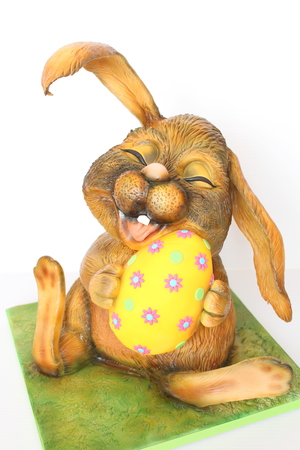 Easter Bunny sculpted cake (price on request)