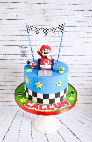 Super Mario birthday cake