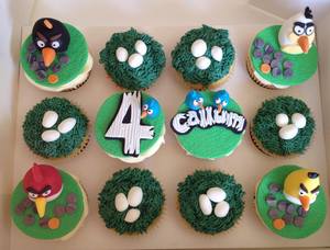 Angry Birds Cupcakes