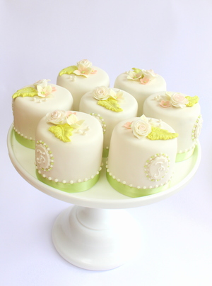 Individual 4" miniature cakes.