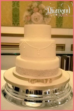 Wedding Cake - Diamond Cakes Carlow 