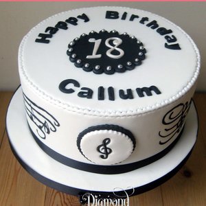Diamond Cakes Carlow Musical Birthday Cake