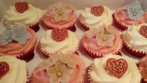 Diamond cakes carlow engagement cupcakes
