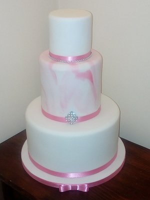 Diamond cakes carlow wedding cake 6