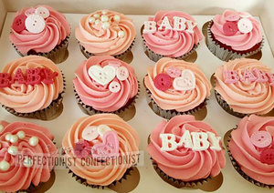Baby Shower Cupcakes.  Prices start at €2.50 