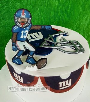 New york giants american football birthday cake odell beckham jr birthday cake malahide kinsealy swords 3