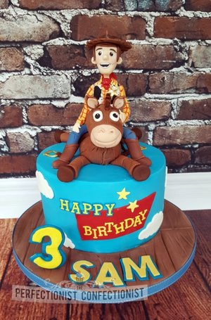 Toy story woody bullseye cake toppers birthday cake 4th birthday dublin swords malahide portmarnock kinsealy novelty celebration 2