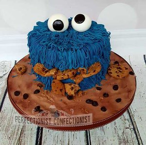Cookie monster  cooking monster birthday cake  cooking monster cake  chocolate biscuit cake  birthday  novelty celebration  dublin  swords  malahide  kinsealy  %28 %283%29