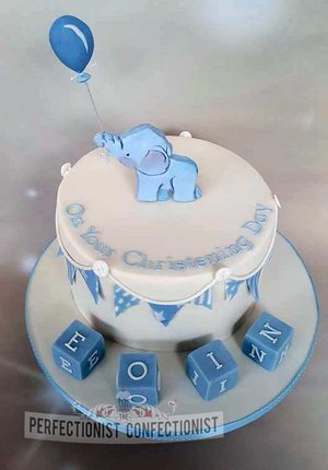 Elephant  christening cake  cake  naming day   raspberry  cake topper  balloon  blocks  swords  malahide  kinsealy  dublin novelty  celebration  %285%29