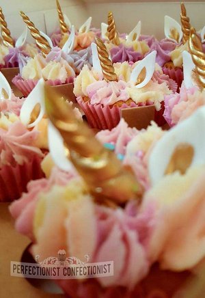 Cupcakes  sprinkles  unicorns  birthday  birthday cake  cake  first birthday  swrods  malahide  kinsealy  dublin cakes  vanilla  celebration %2810%29