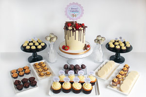 corporate dessert table 