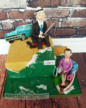 Wedding anniversry cake  cake  boat  fishing  beach  sailing  lusk  rush  celebration  novelty  swords  dublin cake  kinsealy cake  malahide cake   %28 %2811%29