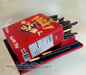 Pocky sticks  pocky sticks birthday cake  pocky cake  pocky birthday cake  international day of pocky sticks  cake dublin  cakes dublin  croke park  jcon %286%29
