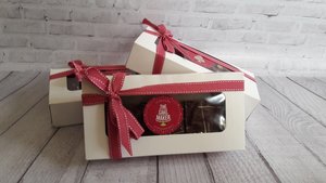 Our infamous Chocolate Biscuit Cake can be purchased as individual squares 6, 12, 24 or more! - ideal as a gift or for a corporate event.  