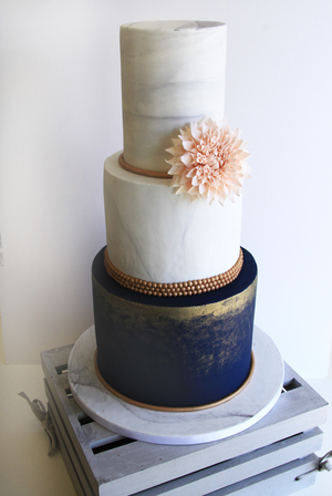 Marble Wedding Cake 