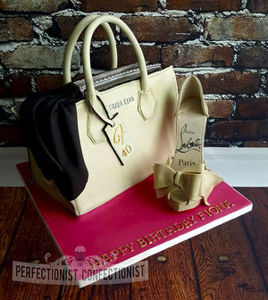 Michael kors  handbag  birthday cake  cake  40th cake  louboutin shoe  dublin  swords  malahide  kinsealy  celebration cake  novelty cake  %282%29