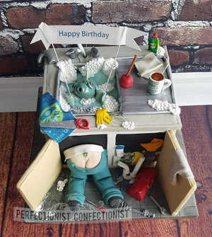 Plumber  leeds utd  tea  fishing  birthday  cake  novelty  celebration  coffee  60th  swords  malahide  kinsealy  dublin  fingal  %284%29   copy