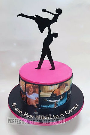 Dirty dancing birthday cake  dirty dancing  birthday cake  cake  novelty  celebration  birthday  chocolate biscuit  swords  dublin  malahide  kinsealy %282%29