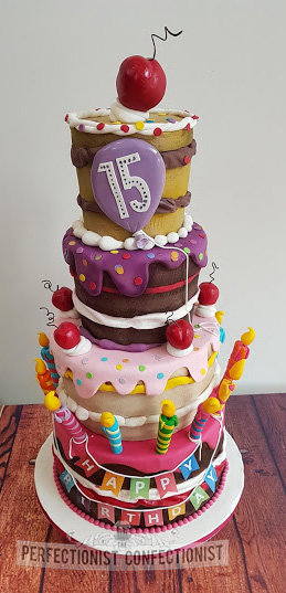 Birthday cake  cartoon style cake  whimsical cake  corporate  fun  harvey norman ireland  dublin  swords  malahide  kinselay  celebration  novelty %2811%29