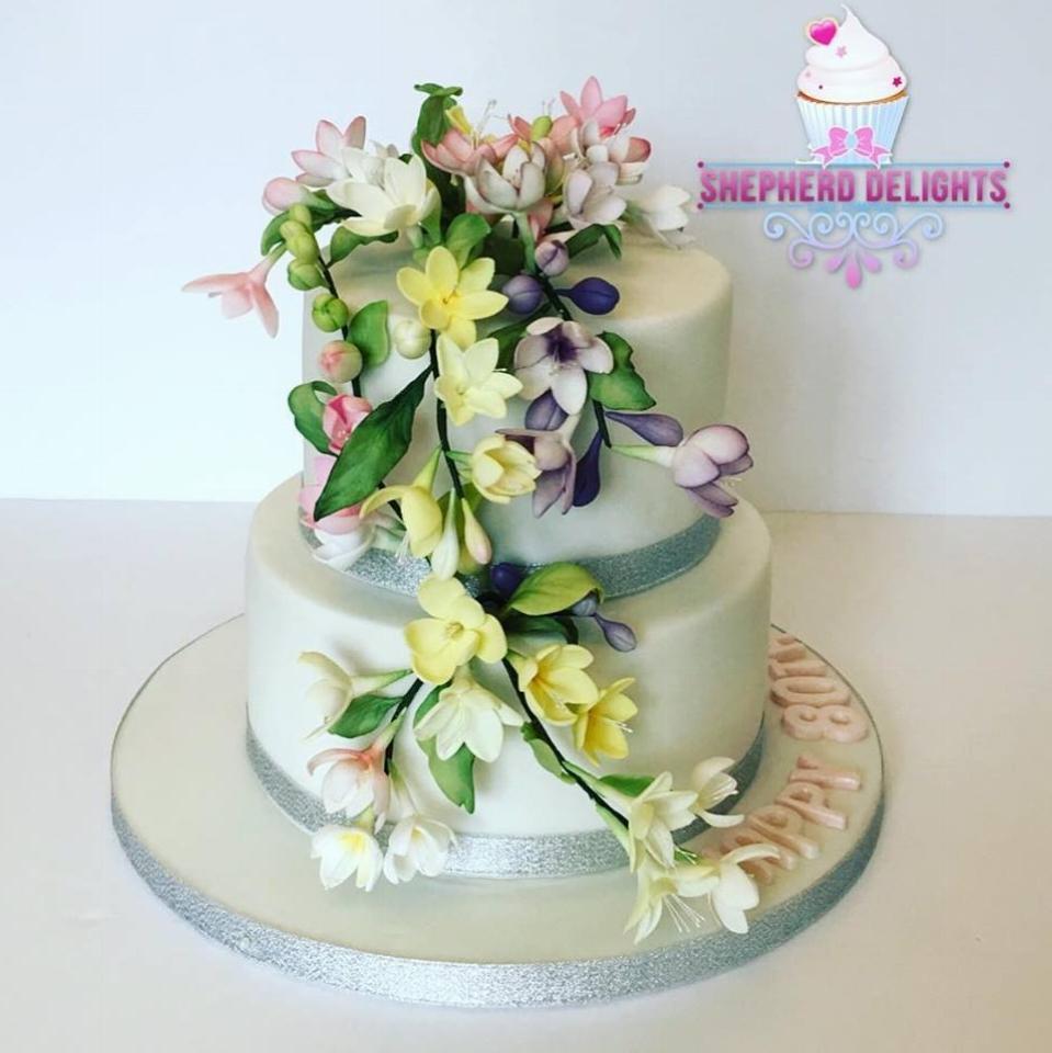 Tiered Wedding Cakes at Shepherd Delights, Berkshire, UK