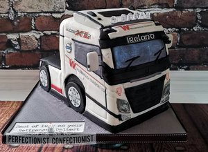 Retirement  willsboror  truck  cab  shipping  cake  celebration  airport  swords  malahide  dublin  kinsealy  trucking  volvo %281%29