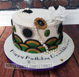Art deco  1920s  birthday cake  cake  dublin  swords  malahide  kinsealy  %282%29