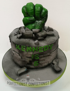 Hulk  fist  smash  cake  incredible hulk  birthday  cake  birthday cake  dublin  swords. malahide  kinselay  celebration  cake maker  novelty  %282%29