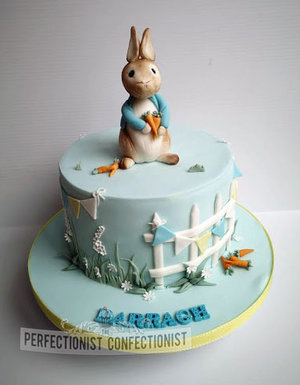 Peter rabbot. christening  cake  naming day  novelty  celebration  beatrice potter  dublin  swords  malahide  kinsealy  clontarf  cake maker %286%29