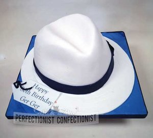 Panema hat  hat  birthday  cake  birthday cake  kinsealy  swords  rathfarnham  dublin  cake maker  chocolate fudge  80th  malahide  celebration  novelty %281%29