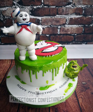 Ghostbusters  stay puft marshmallow man  slimer  birthday  cake  dublin  cake maker  cake toppers  bray  swords  malahide  kinsealy novelty %284%29