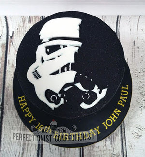 Star wars  storm trooper  stormtrooper  birthday cake  birthday  cake  dublin  cake maker  swords  malahide  kinsealy. novelty  celebration  party %283%29