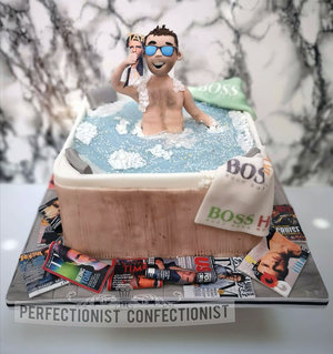 Tom cruise  hot tub  hugo boss  malahide  dublin  kinsealy  birthday  cake  celebration  non birthday  fun  novelty  cake maker  %281%29