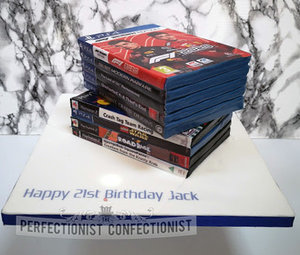 Ps4  ps2  games  f1 2020  cake  birthday  21st  playstation  dublin  malahide  swords  kinsealy  cake maker  chocolate biscuit cake   %283%29