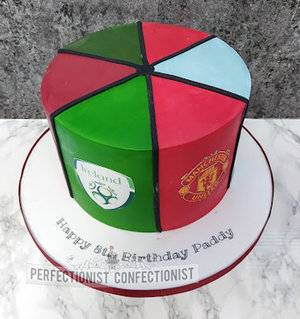 Football gaa birthday cake birthday cake  dublin swords malahide kinsealy celebration shelbourne fc cuimhnigh ar luimneach ireland whitehall colmcille man utd  %281 %283%29