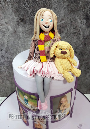 Birthday topper figure girl personalised harry potter cake birthday cake toy dog pictures  swords malahide kinsealy dublin cake maker celebraton clonsilla %289%29